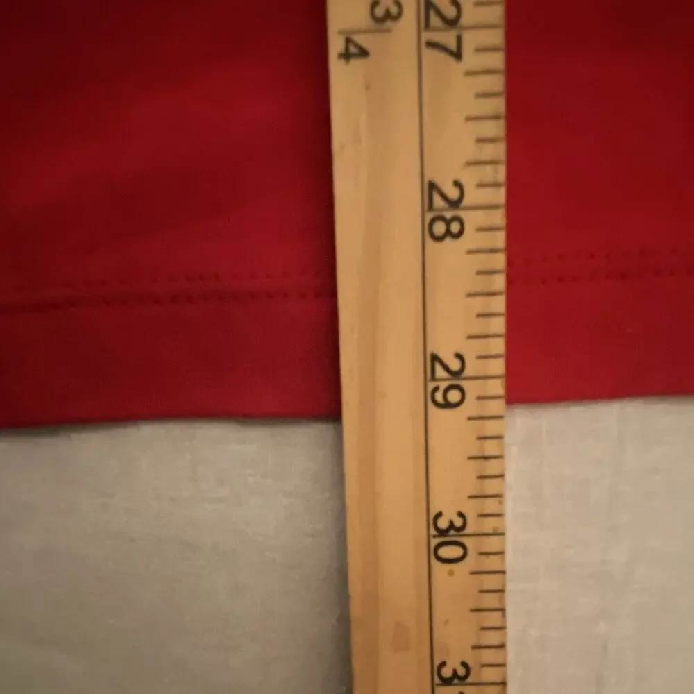 Polo Ralph Lauren Men’s Red 1/4 Zip Pullover XL Pima Cotton Long Sleeve Pony